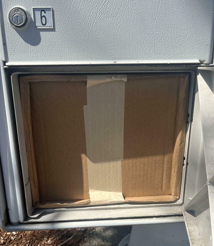 My Package Probably Thought This Was A VIP Spot