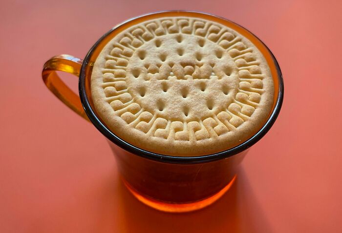 That Biscuit Just Crashed The Coffee Party Perfectly