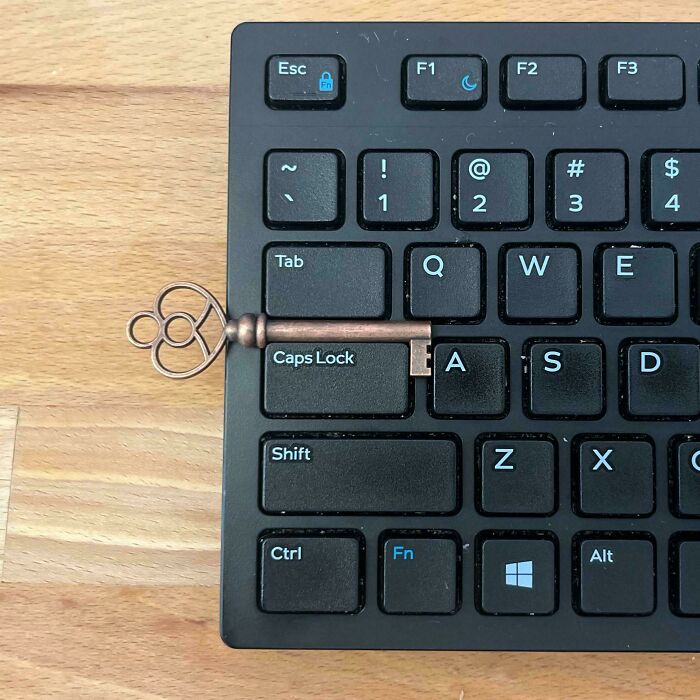 Key Trinket Snug Between Keyboard Keys