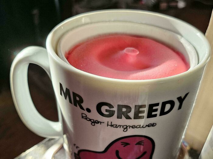 Raspberry Sorbet In The Greedy Mug: Double Win!