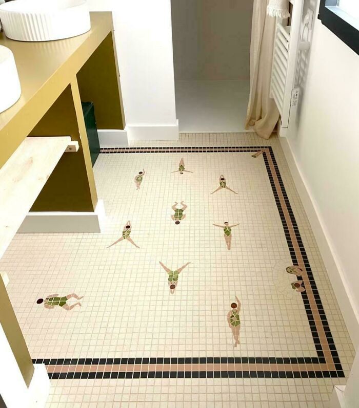 Bathroom Tiles Swimming Into Style