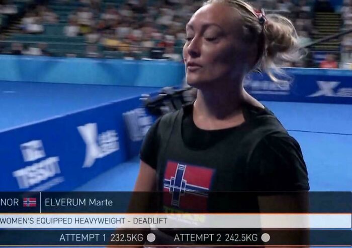 Norway’s Powerlifting Logo Is The Flag In Disguise
