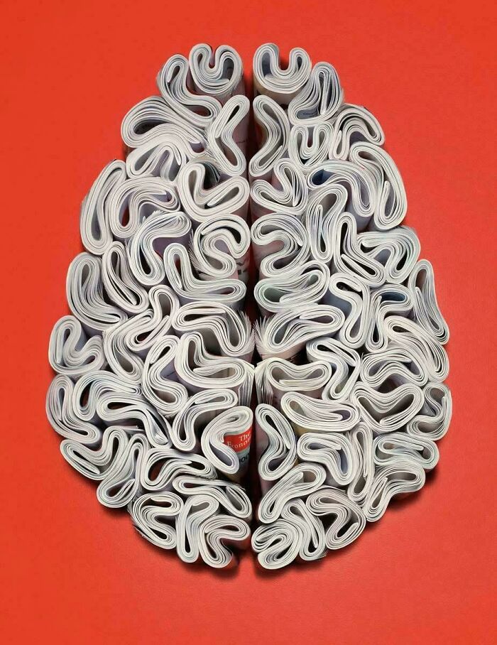 Brain-Themed Design For The Economist – Talk About Clever!