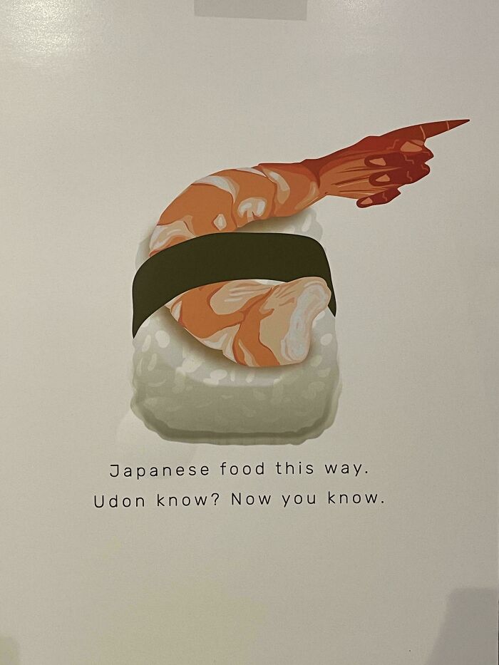 Japanese Restaurant’s Clever Direction Ad