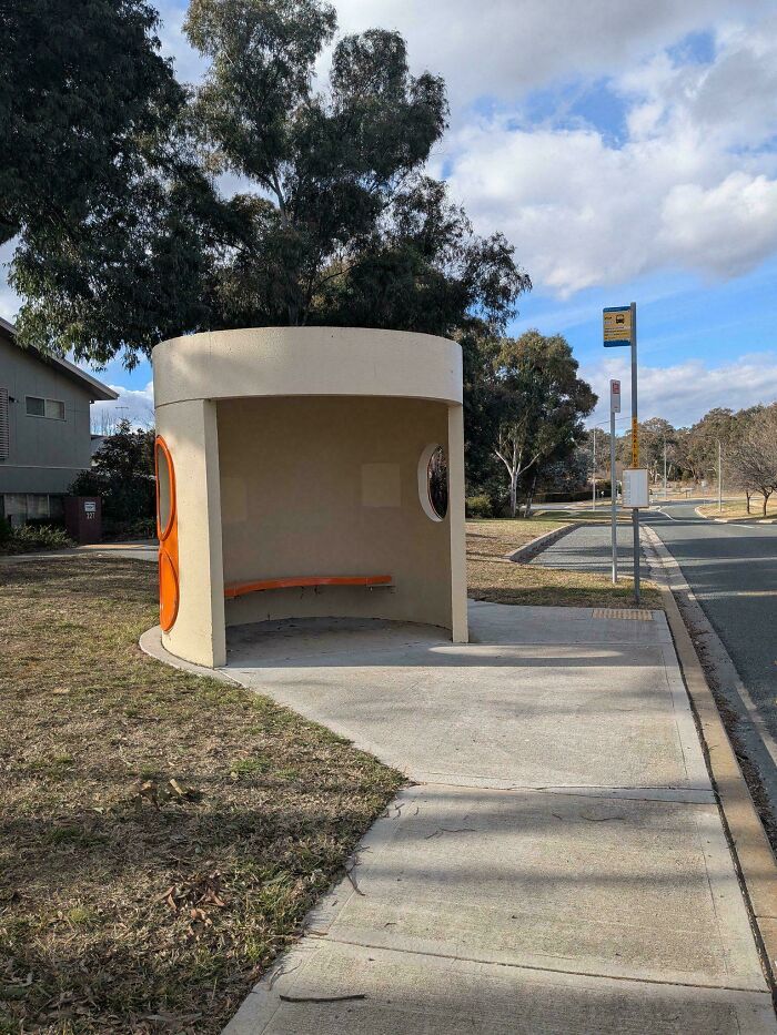 Bus Stops That Watch For The Bus In Canberra