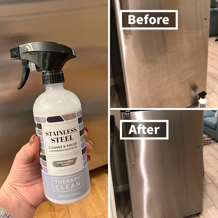 Say Goodbye To Fingerprints With This Stainless Steel Cleaner And Polish