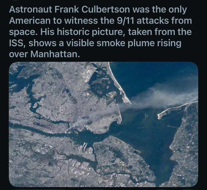 Satellite Pics Of 9/11 From Space—A Whole New Perspective