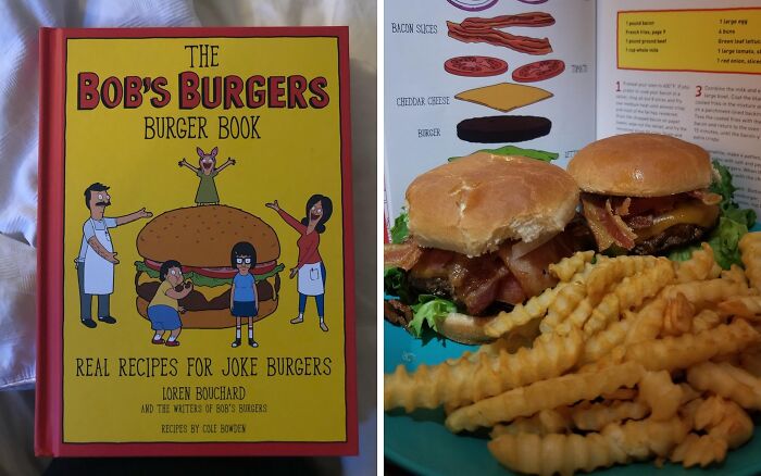 Cook Up Punny Burgers At Home With This Bob's Burgers Burger Book