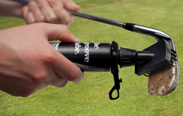 Say Goodbye To Sad, Muddy Golf Clubs With This Groove Tube Cleaner That Means Business
