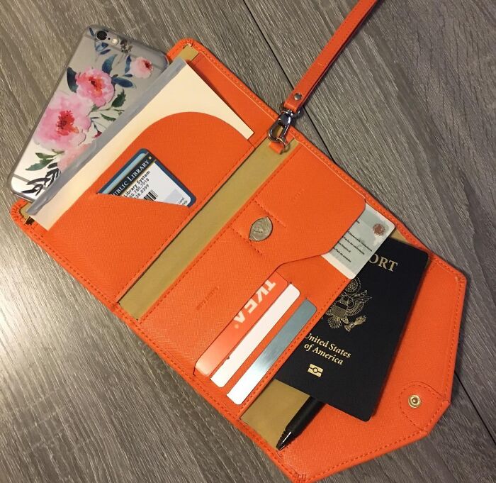 Block Those Digital Thieves With A Stylish RFID Blocking Passport Holder