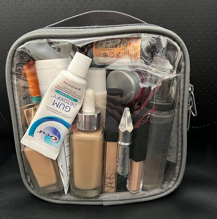 Clear Out Airport Stress With This TSA-Approved See-Through Toiletry Bag