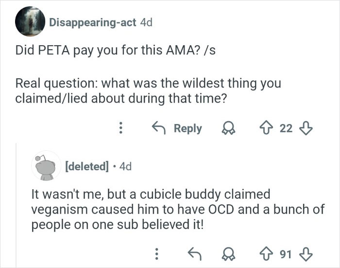 Wait, Someone Got Paid To Troll Vegans Online?! Here Are The Wildest Confessions