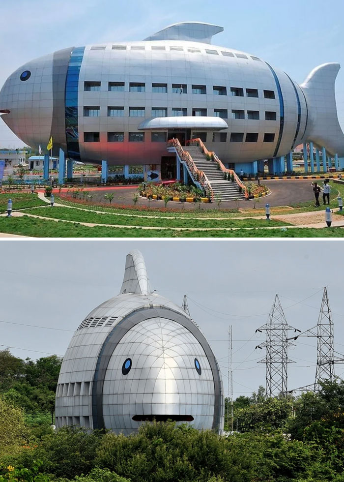 Meet the Fishiest Office Ever: National Fisheries Board HQ in India