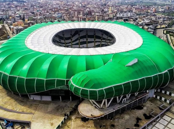 Turkey’s Crocodile Stadium – Watch Out, It Bites!