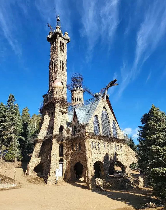 Colorado Guy Spent 40 Years Building His Own Castle