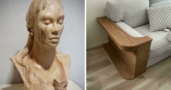 Wait, They Actually Made This Out Of Wood?! 50 Mind-Blowing Wood Projects