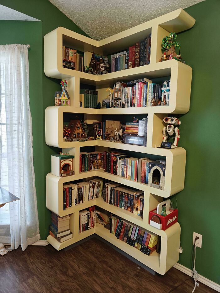 Bookshelf For Our Living Room—Because Books Deserve A Fancy Home Too