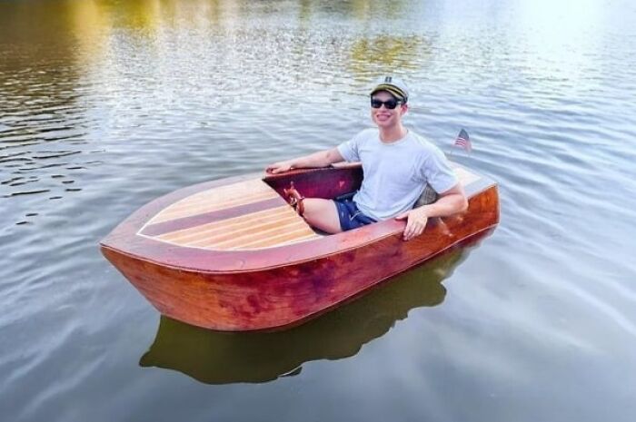 Bet My $500 Bonus On Building A Wooden Boat. Spoiler: It Floats!