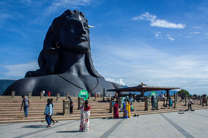 Adiyogi Shiva Bust, Coimbatore, Tamil Nadu, India