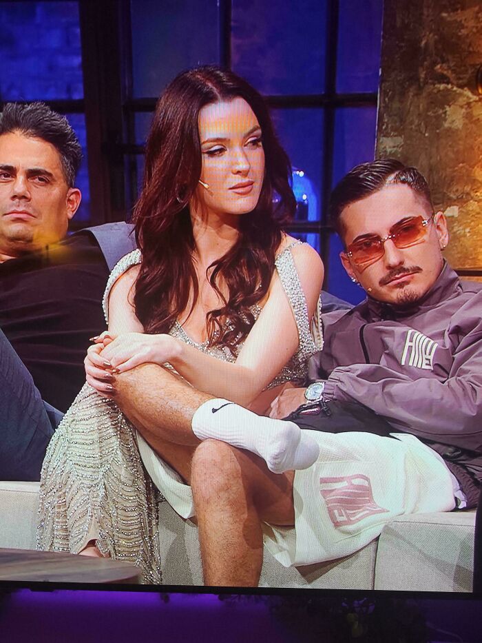 Nice Socks, But What Else Is Going On Here?