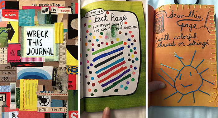 For Artistic Tweens: The Playful Wreck This Journal To Let Creativity Run Wild