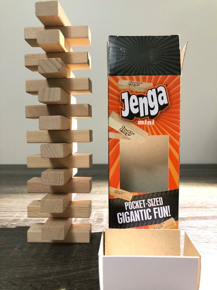 Tiny Blocks, Big Thrills: The Mini Jenga Set