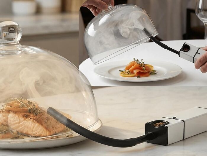 Smoker For Food Or Cocktails That Makes Everything Taste Like A Mysterious Campfire