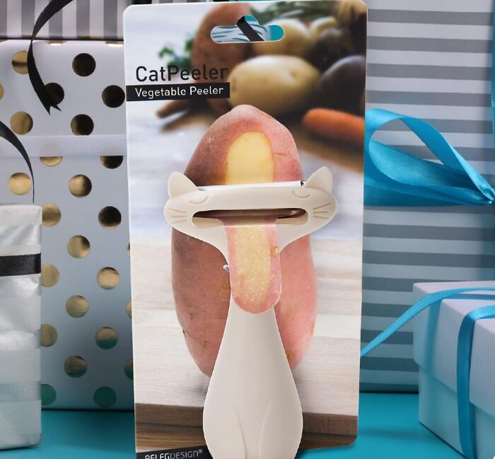 Catpeeler Vegetable Peeler: Cute, Sharp, And Slightly Judgy