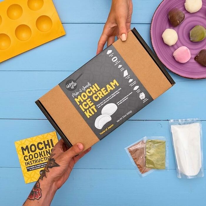 Mochi Ice Cream Kit: Make Those Tiny Chewy Japanese Treats At Home