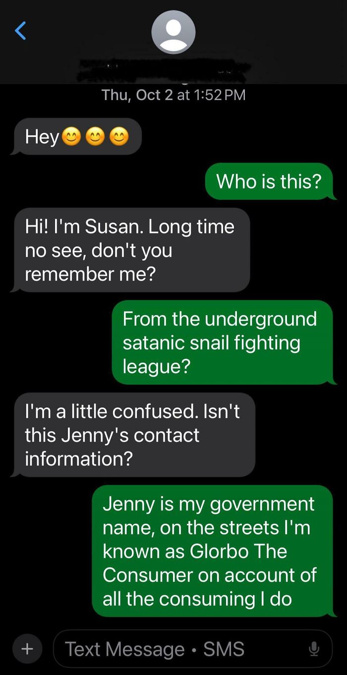 Sometimes You Just Gotta Have Fun With Wrong Number Texts