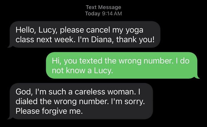 Should I Forgive Her? The Wrong Number Edition