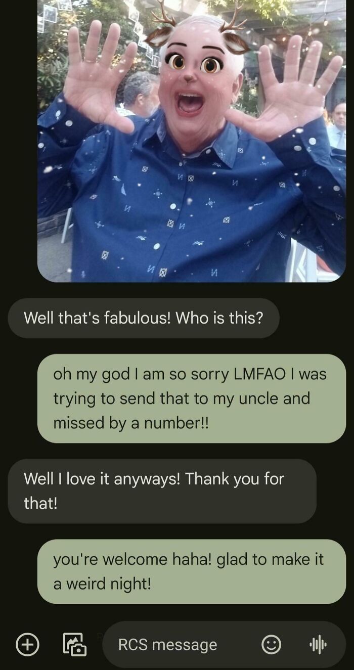 Totally My Fault! Misheard My Uncle’s Number and Texted Wrong Person