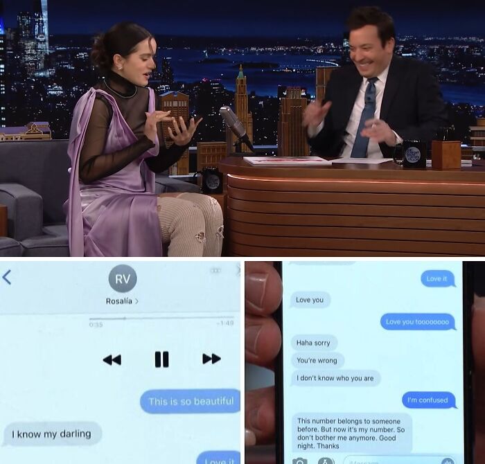 Harry Styles Tried Texting Rosalia After Number Change… Ended Up Chatting With A Stranger