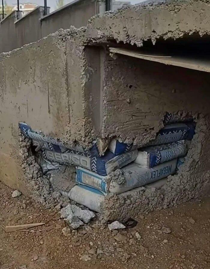 Boss: ‘Where Are The Empty Cement Bags?’ Me: ‘What Empty Bags?’