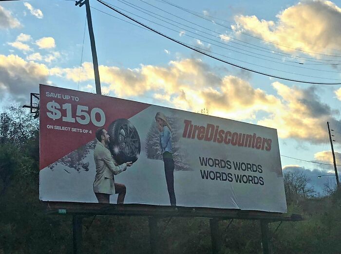 Got The Billboard Copy Done, Boss. Spell Check Not Included.