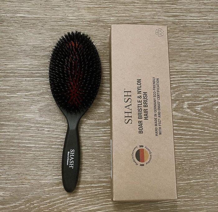 Kick That Old Plastic Hairbrush To The Curb And Spoil Her With This Luxurious Shash Hairbrush