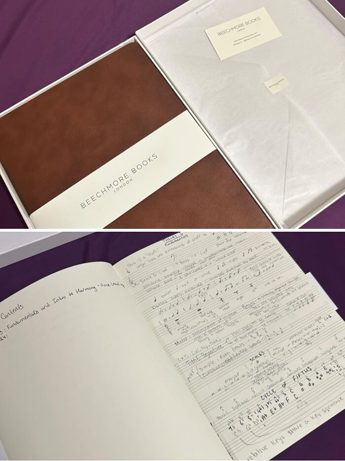 This Beechmore Blank Sheet Music Notebook Will Finally Make Her Write Down Those Beautiful Tunes