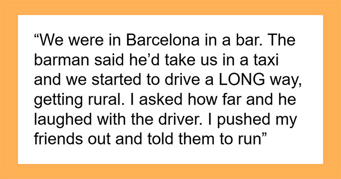 Wait, They Actually Left Just In Time?! 48 Crazy “Run for It” Stories