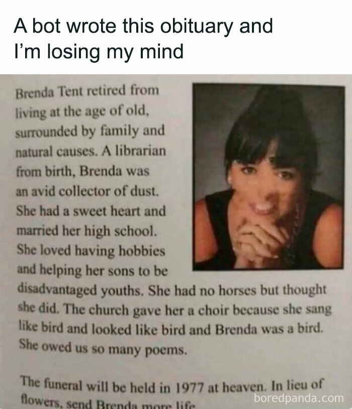 Writing an Obituary With Some Serious Style… Or Not