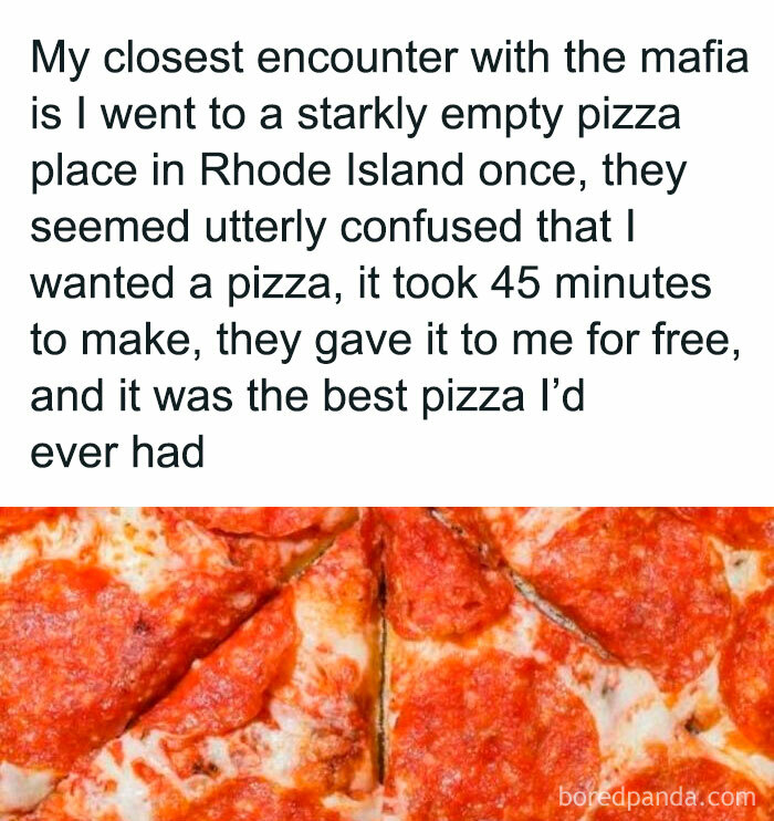 Buying Pizza Like a Pro, But Pizza Didn't Agree