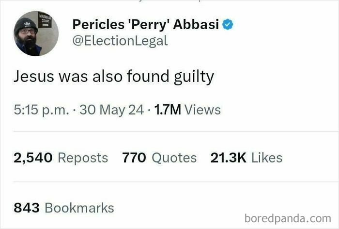 Comparing a President to Jesus? Brave Attempt, Weird Result