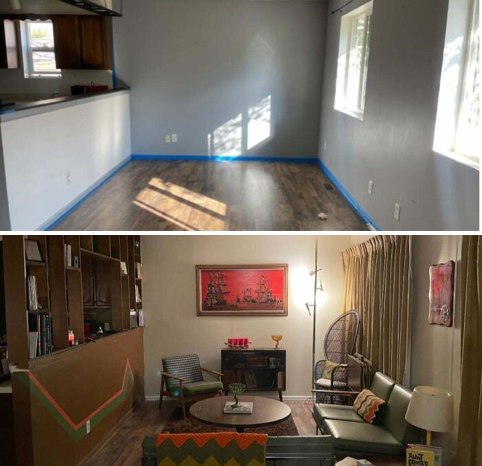 All Thrifted Living Room Goals