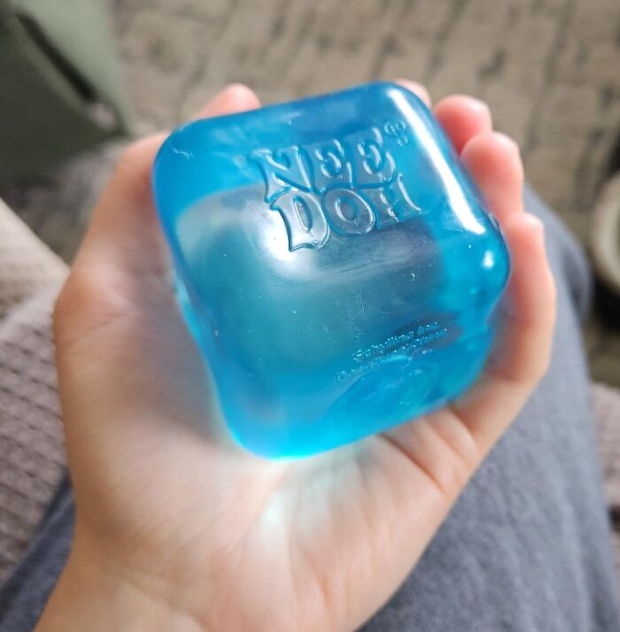 Squish Your Stress Away with the Needoh Nice Cube