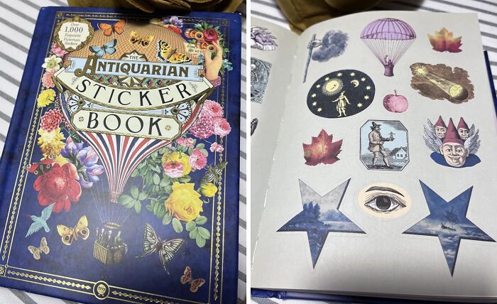 Stick To Your Weirdness With The Antiquarian Sticker Book