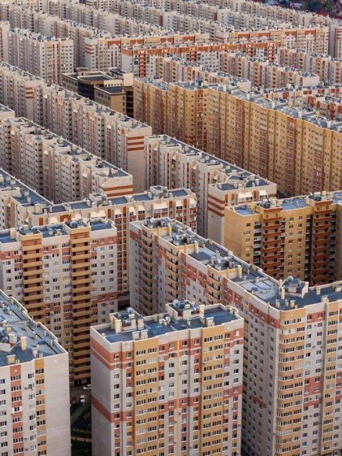 Huge Buildings In Stavropol, Russia