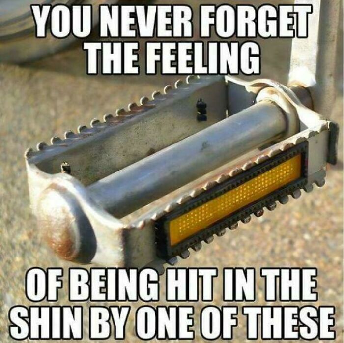 That Bike Pedal You Loved to Hate as a Kid