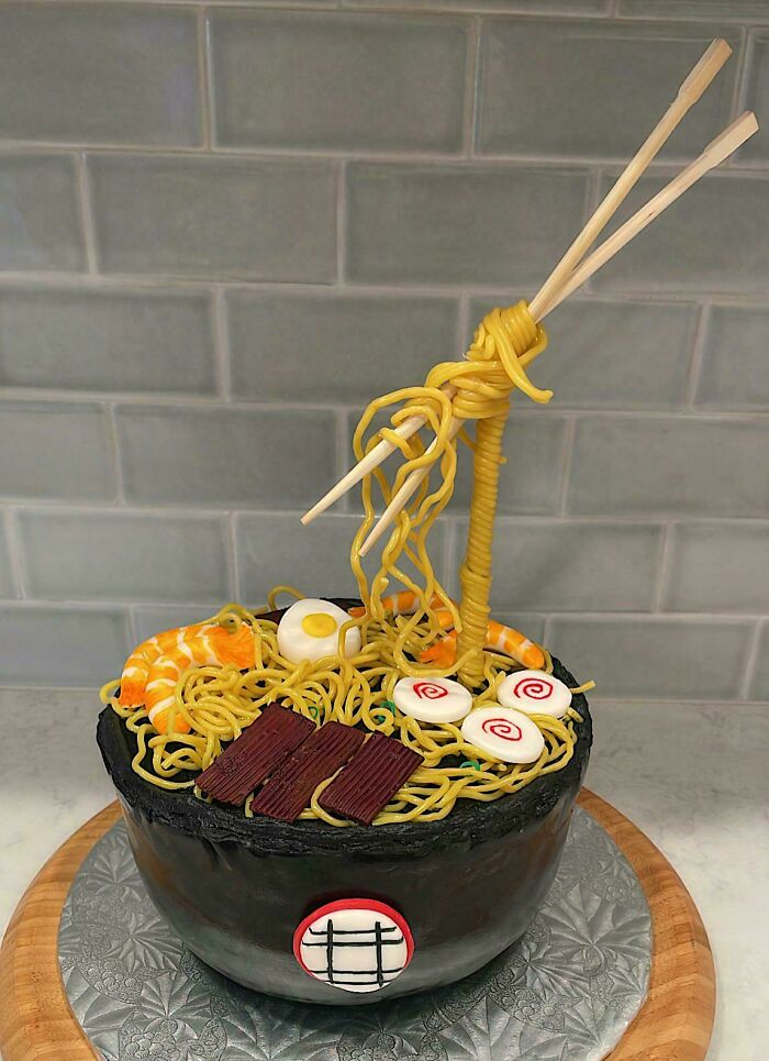 Ramen Noodles Cake—The Weirdest and Coolest Noodle Dish Ever