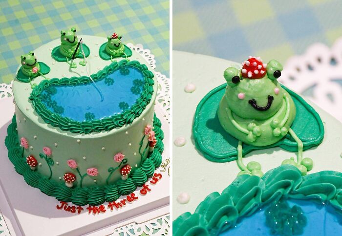 Frog Cake—Ribbit and Delight