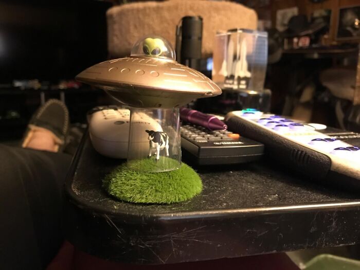 Meet The 'UFO Cow Abduction' Toy—Guaranteed To Beam Up Holiday Boredom