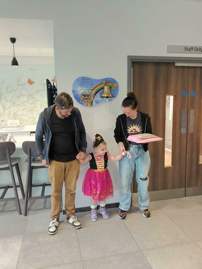 She Rang The Bell! Mission Complete!